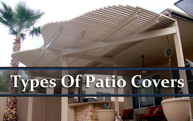 Types Of Patio Covers
