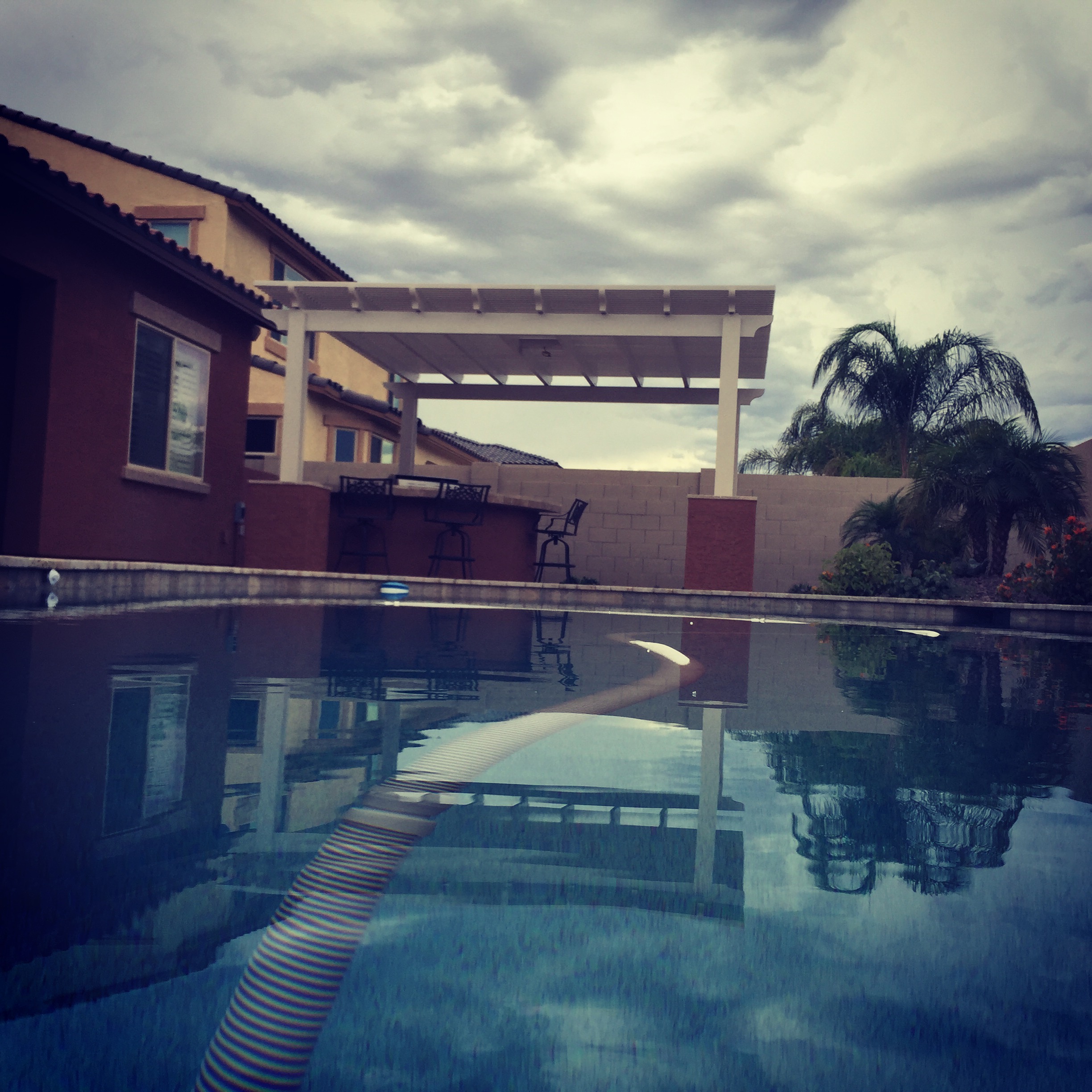 Patio Cover By Pool