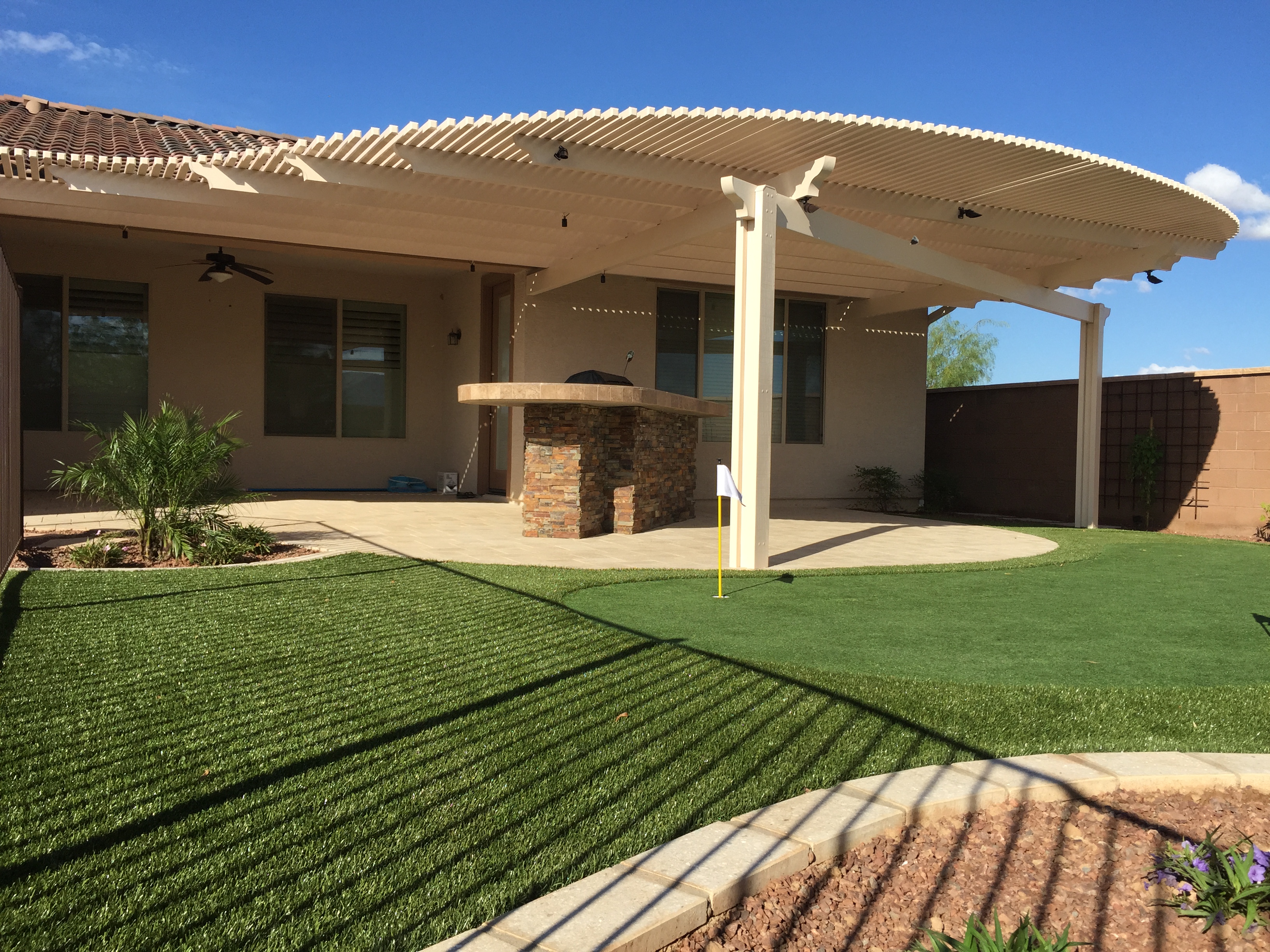 Wood Patio Cover Gilbert